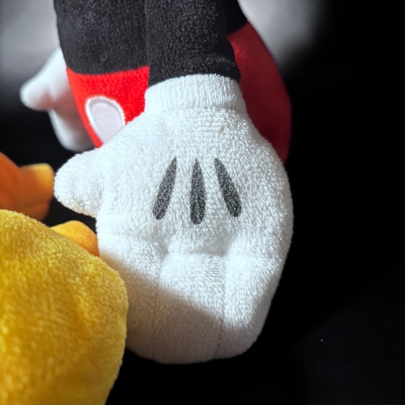 Walt Disney’s Mickey Mouse Plush 16” when standing. Yellow black white red - Picture 3 of 6